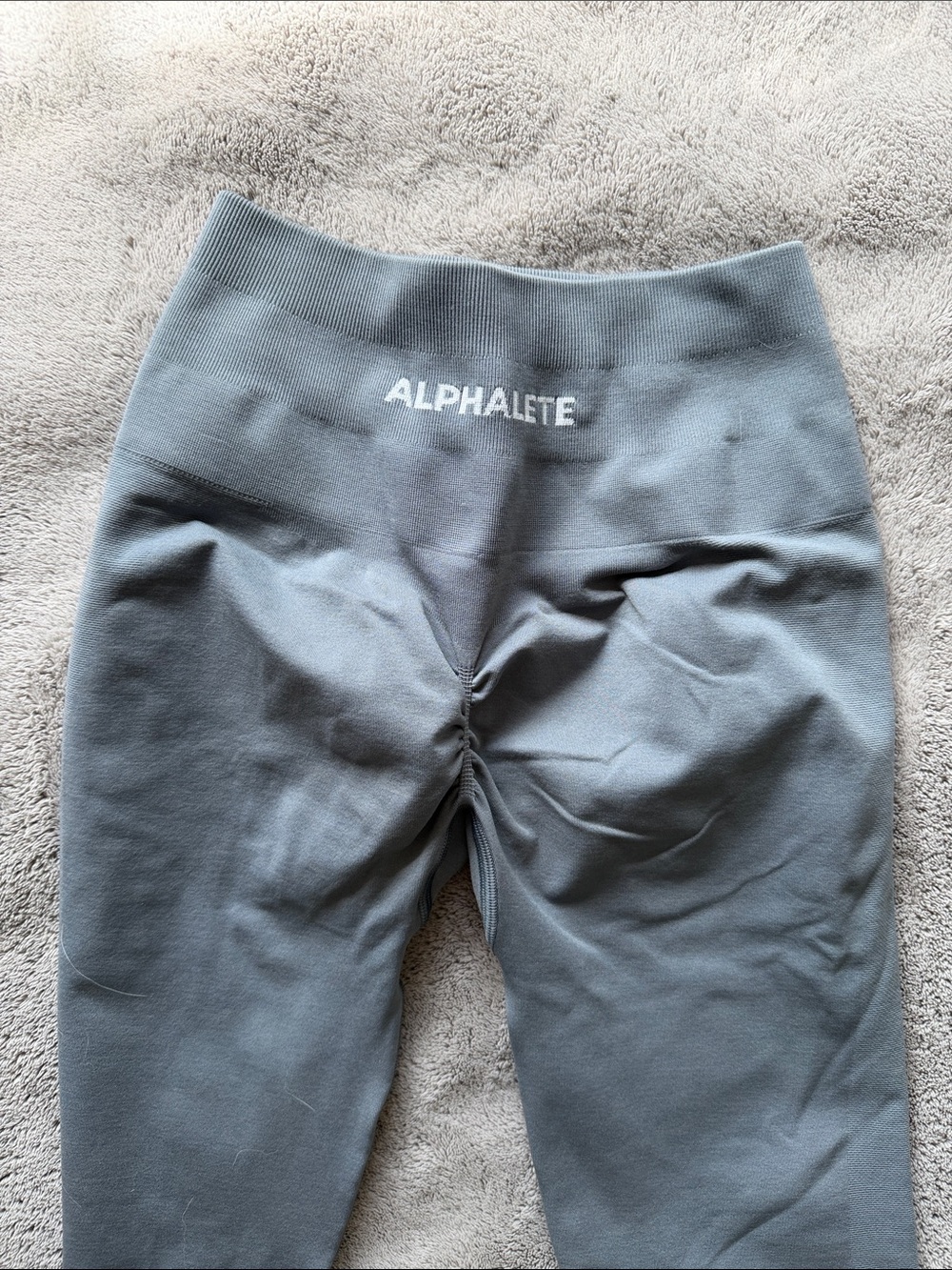 Alphalete Gray Seamless Leggings